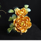 Handmade Yellow Velvet Peony Hair Clip – Traditional Chinese Guofeng Hairpin for Hanfu & Qipao