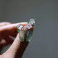 Vintage Sakura Vase Drop Earrings – New Chinese Style Statement Earrings for Women