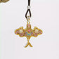 Colorful Kite Double Fish & Swallow Enamel Pendant Necklace – 999 Fine Silver Gilded New Chinese Style