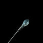 White Calla Lily Pearl Hairpin – New Chinese Style Elegant Silver-Plated Hair Stick（A Pair）