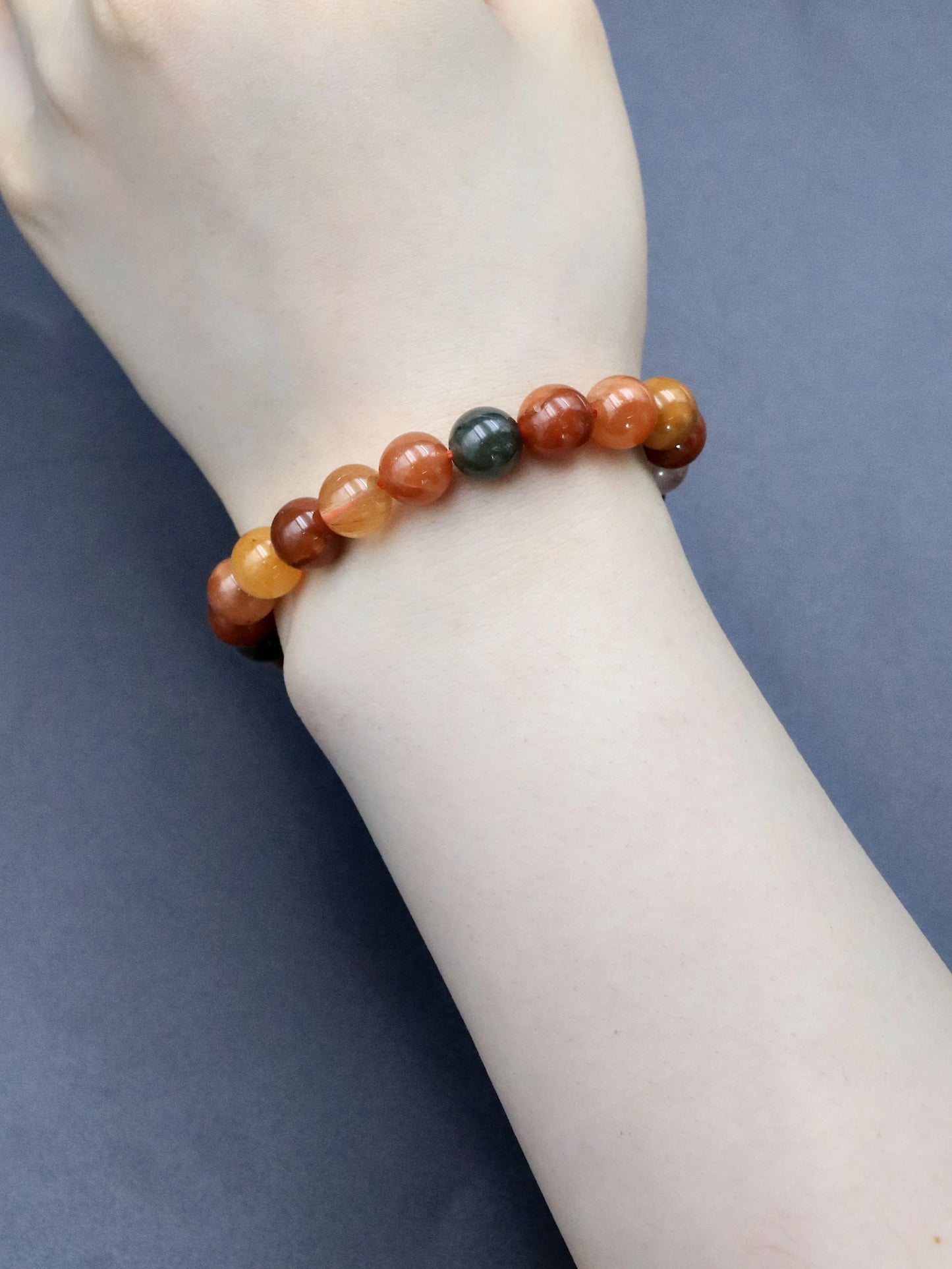 Multicolor Crystal Blessing Bracelet – Traditional Symbolism & Modern Energy Healing Jewelry