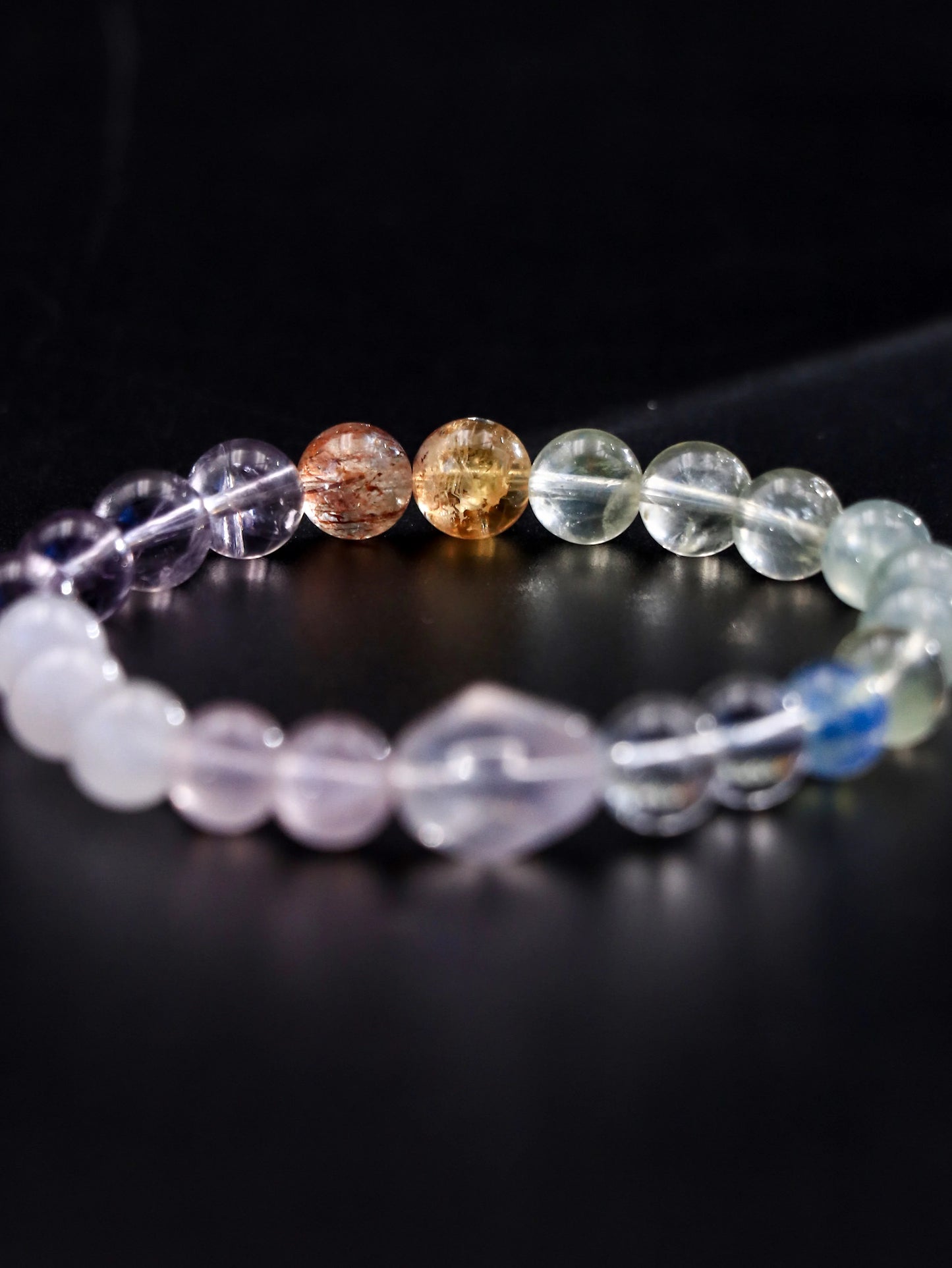 Candy Crystal Bracelet – Five Elements Energy Healing for Balance & Vitality