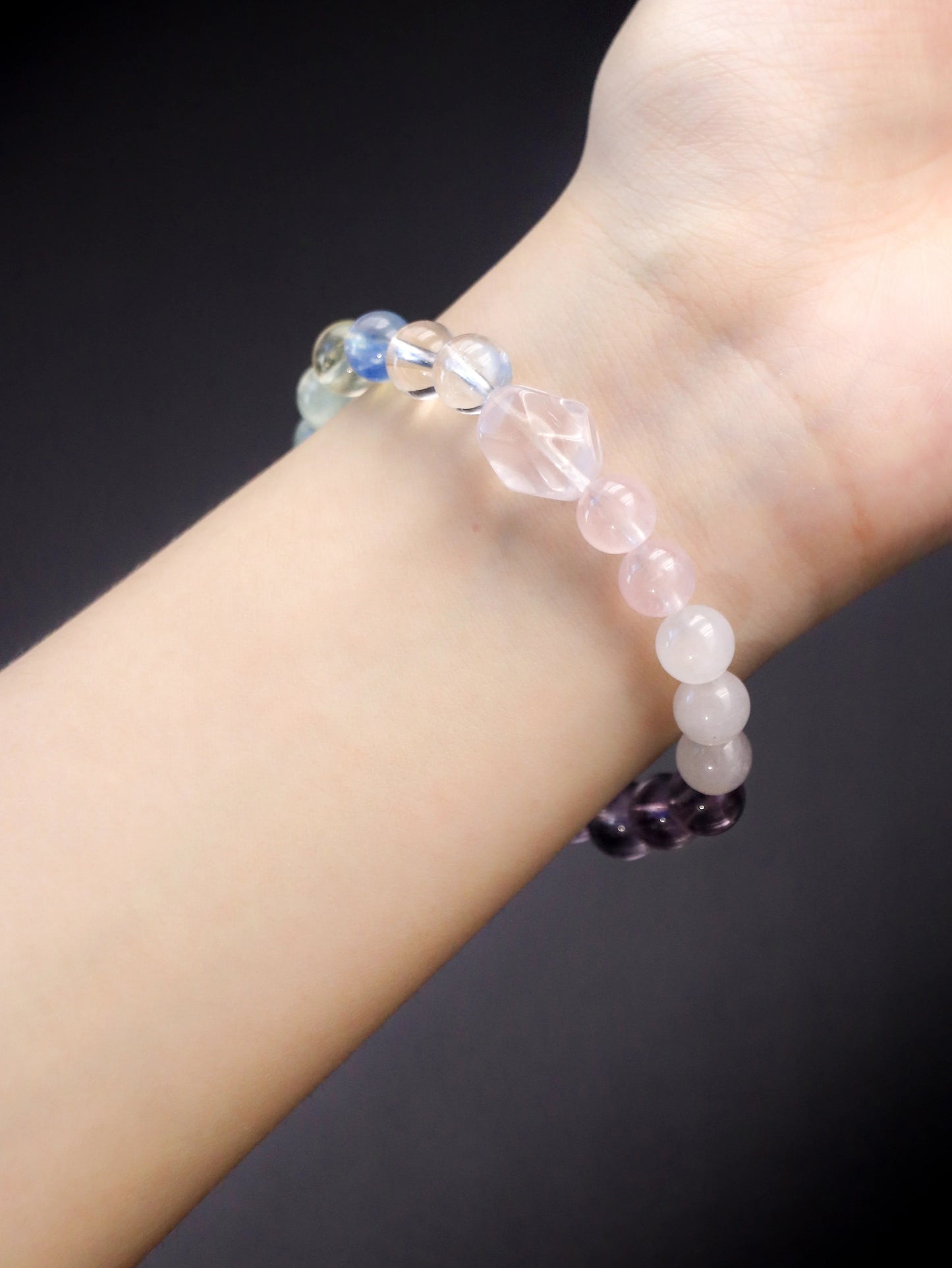 Candy Crystal Bracelet – Five Elements Energy Healing for Balance & Vitality