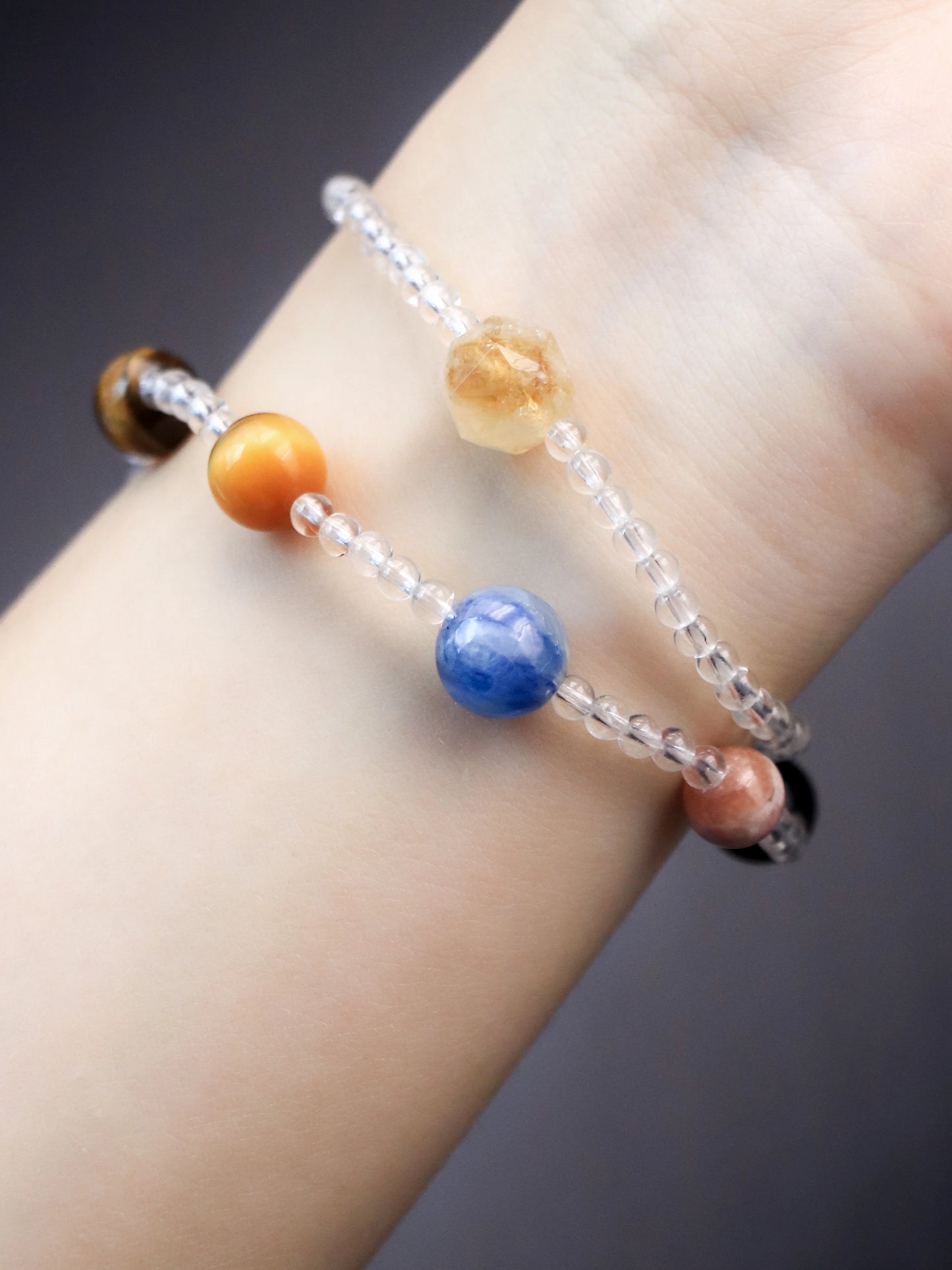Mystic Multi-Stone Wrap Bracelet – Healing Energy for Strength & Serenity
