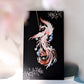 Pink Phoenix Metal Bookmark – Stainless Steel Hollow Enamel Chinese Style Elegant Gift