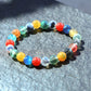 Natural Candy-Heart Agate Bracelet – Grounding, Joy & Aura Cleansing Crystal Jewelry