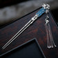 Bamboo Shadow Cicada Hair Stick – Elegant New Chinese Style Hairpin for Mamian Skirt and Hanfu