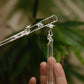 New Chinese Style Bamboo Tassel Hairpin – Elegant Bamboo Leaf Buyao Hair Stick for Women
