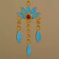 Oriental Lotus Flower Earrings – New Chinese Style Enamel Jewelry Gift for Women
