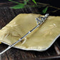 Elegant S925 Silver Bamboo Leaf Hairpin – Minimalist Chinese Hair Accessory for Women