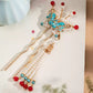 Butterfly Cloisonné Hairpin | New Chinese Style Enamel Hanfu Hair Ornament