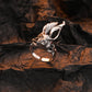 Rabbit Gold Silver Contrast Vintage Ring-Sterling Silver