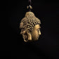 Brass Magic Buddha with Double Sides and One Mind Playing Pendant