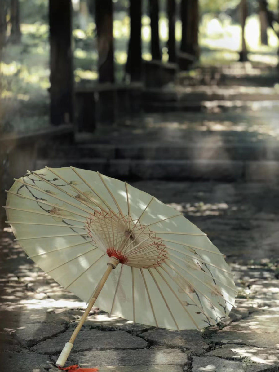 chinese style patio umbrella Chinese style retro oil paper umbrella
