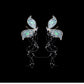 Sequin tassel butterfly duck beak clip flower crystal back spoon hair clip