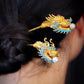 Qing Dynasty Palace Diancui Dragon Pearl Hairpin
