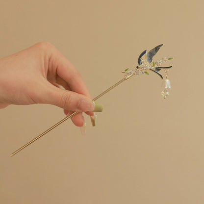 Fliegende Schwalbe Linghua Quaste Schrittschüttelhaarnadel