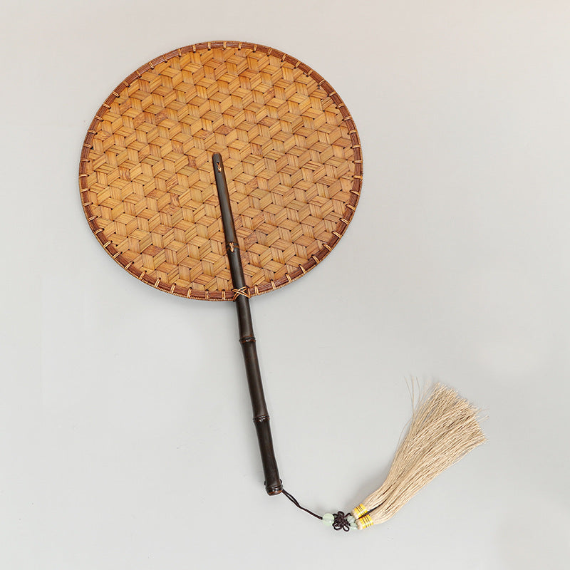 Handmade bamboo woven Chinese style retro breeze fan