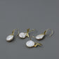 Dragonfly Pearl Earrings-Sterling Silver