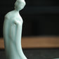 Chinese Lady Celadon Incense Insert Ceramic Incense Stove