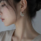 Lotus Step Earrings – Hollow Carved Chinese Style Zen Aesthetic Drop Earrings