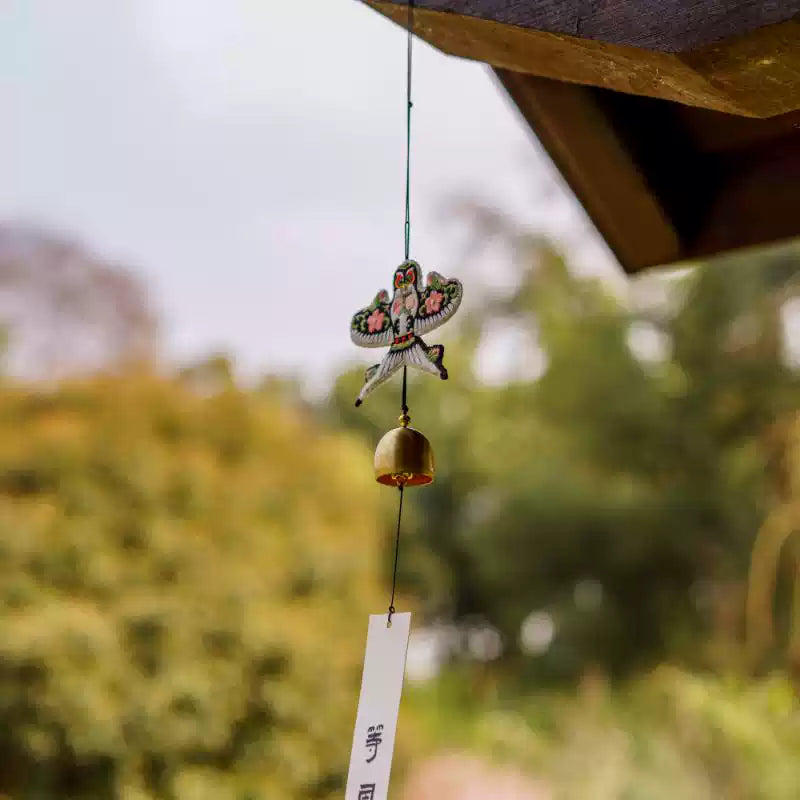 New Chinese Style DIY Embroidery Set – Swallow Paper Kite Wind Chime Ornament