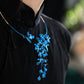 Guofeng Osmanthus Collar Necklace – Elegant Qipao Accessory