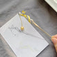 New Chinese Style Lucky Fox Hairpin – Handmade Luxury Fox Hair Stick with Pearls, Metal & Alloy