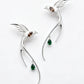 Twin Swallows Return Earrings – Zen-Inspired Chinese Style Elegant Jewelry
