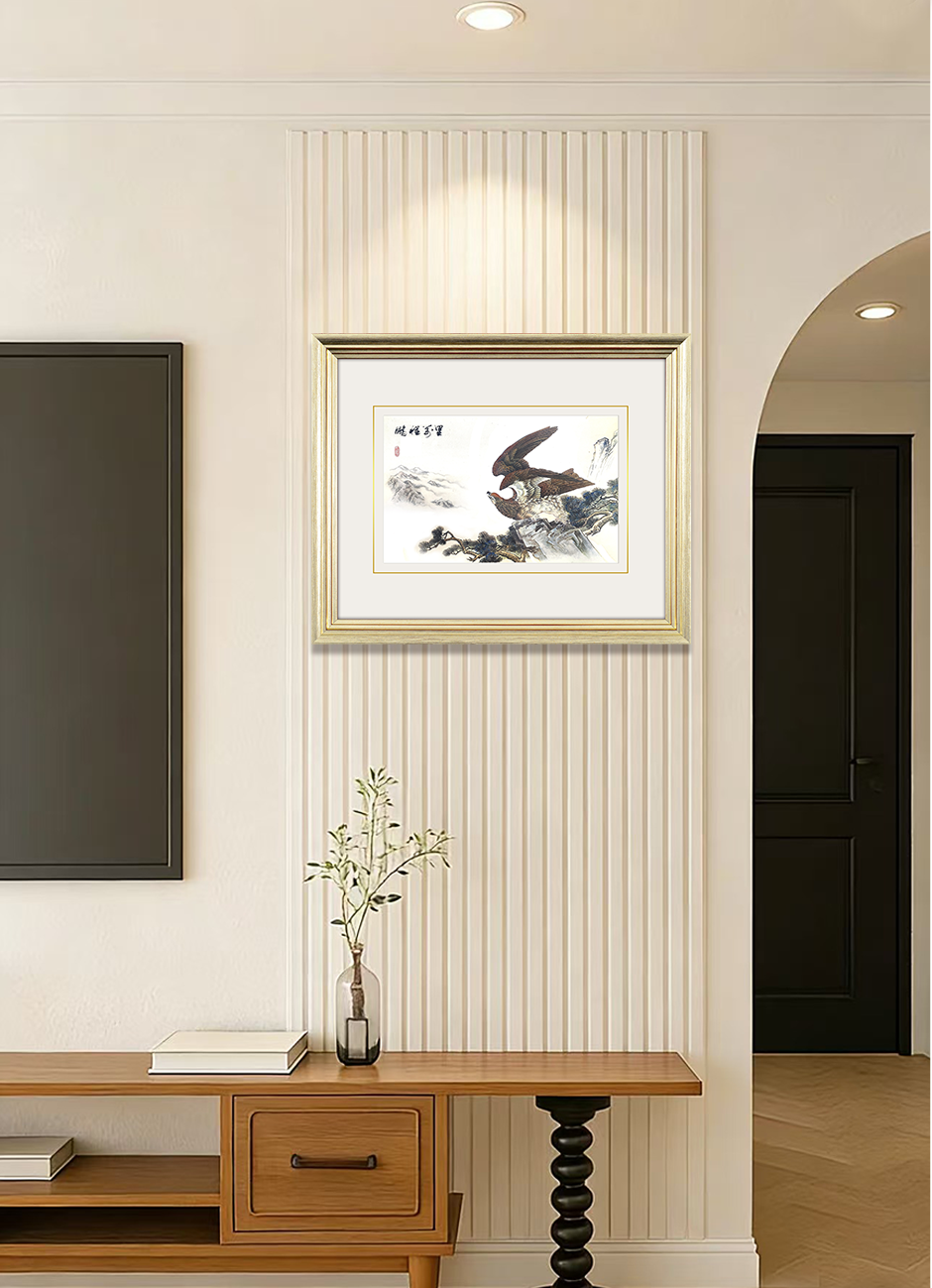 Peng Cheng Wan Li – Handcrafted Chinese Repoussé Silver Wall Art