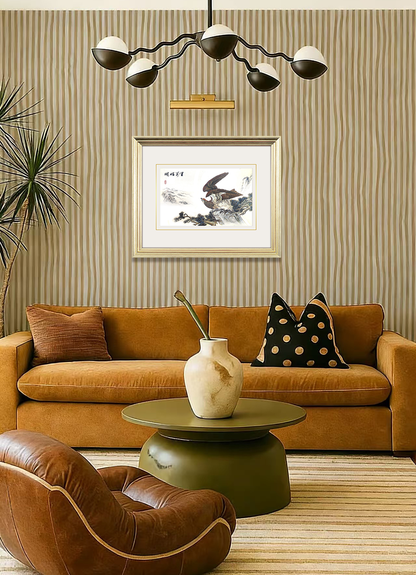 Peng Cheng Wan Li – Handcrafted Chinese Repoussé Silver Wall Art