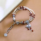 Red Agate Gourd Bracelet for Women – New Chinese Vintage Ethnic Style, Adjustable | 925 Sterling Silver