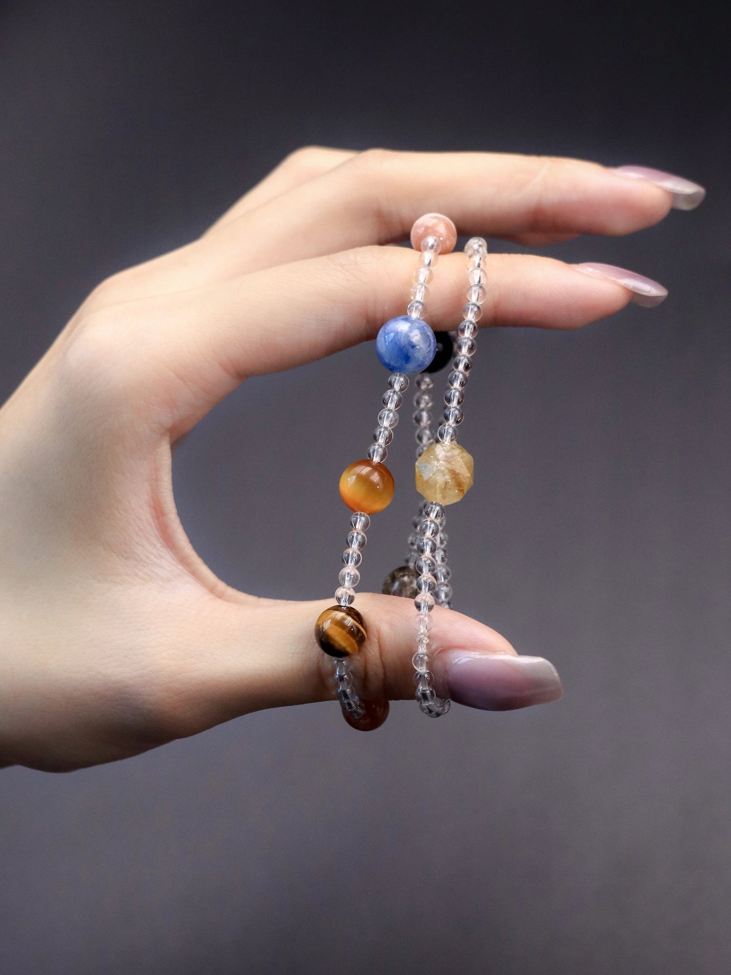 Mystic Multi-Stone Wrap Bracelet – Healing Energy for Strength & Serenity