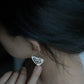Lotus Step Earrings – Hollow Carved Chinese Style Zen Aesthetic Drop Earrings