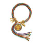 999 Silver Tibetan Thangka Bracelet – Wealth, Protection & Good Luck Feng Shui Amulet