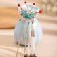 Butterfly Cloisonné Hairpin | New Chinese Style Enamel Hanfu Hair Ornament