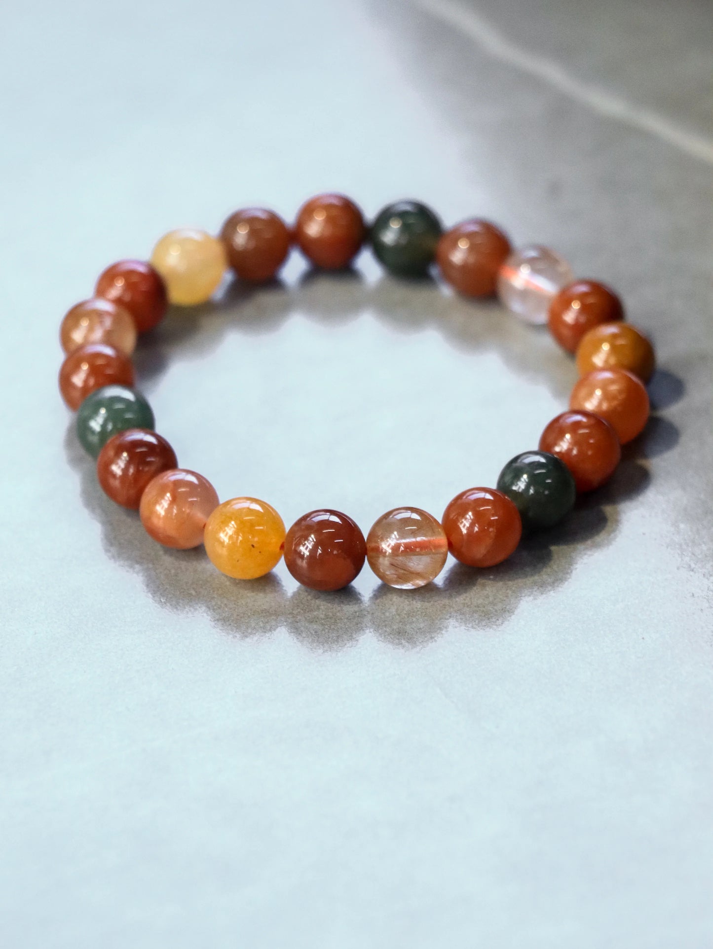 Multicolor Crystal Blessing Bracelet – Traditional Symbolism & Modern Energy Healing Jewelry