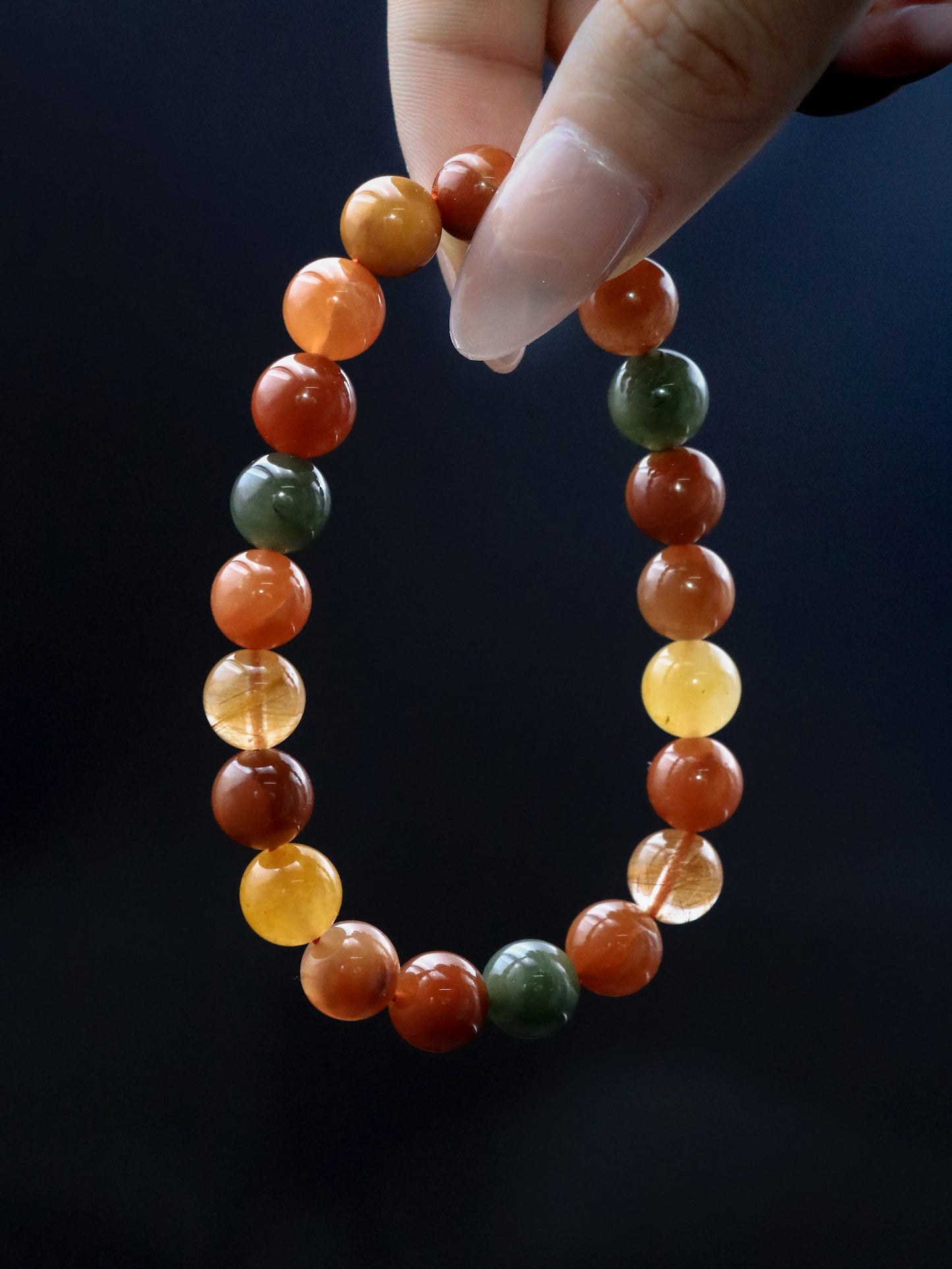 Multicolor Crystal Blessing Bracelet – Traditional Symbolism & Modern Energy Healing Jewelry