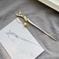 New Chinese Style Lucky Fox Hairpin – Handmade Luxury Fox Hair Stick with Pearls, Metal & Alloy