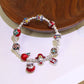 God of Wealth Bracelet with Multi-Gem Beads – New Chinese Style Feng Shui Design