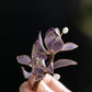 Non-Heritage Craft Purple Magnolia Pin – Classic Chinese Style Brooch
