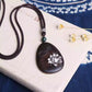 Zen Sandalwood Lotus Pendant Necklace – Vintage Long Sweater Chain Oriental Jewelry for Women